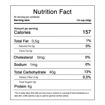 Acquerello nutri 25kg pack